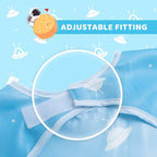Little Dimsum Baby Bib with Pocket Waterproof Toddler Bibs Infant Feeding Bibs - Image 4