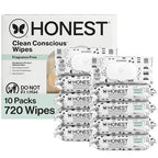 The Honest Company Clean Conscious Multi-Use Wipes, Unscented Hypoallergenic by TheHonestCompany