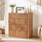 LEYAOYAO Fluted 5 Drawers Dresser - Image 7