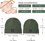 Baby Beanie Knit Ski Hat with Cute Face - Image 4