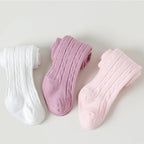 EPEIUS Baby Girl Tights Thick Cable Knit Leggings Stockings Cotton Pantyhose - Image 6