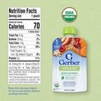 Gerber Toddler Food, Organic Sweet Potato Cherry Smash Puree Pouch, Toddler - Image 2