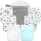 wegreeco Cloth Diapers 6 Pack by wegreeco