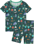 pureborn Baby Toddler Kids Viscose from Bamboo Pajamas Set Pjs 2pcs 18M-8Y by pureborn