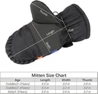 F Flammi Toddler Kids Snow Mittens - Image 7
