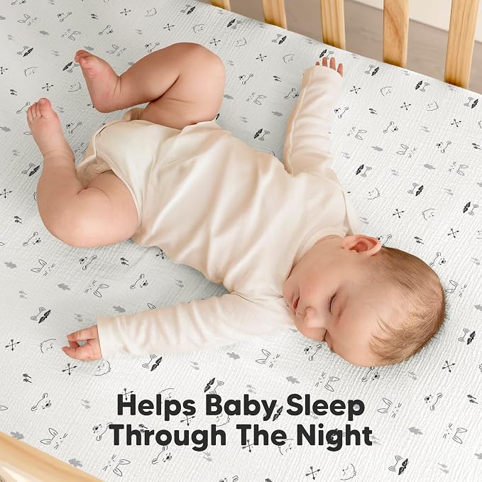 KeaBabies 2-Pack Muslin Crib Sheets - Image 7