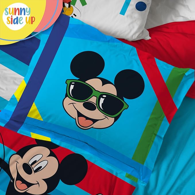 Sunny Side Up Disney Mickey Mouse Full Comforter Set - Image 6