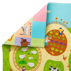 Baby Care Play Mat 73’’ x 49’’ Original One-Piece Reversible Rollable - Image 4
