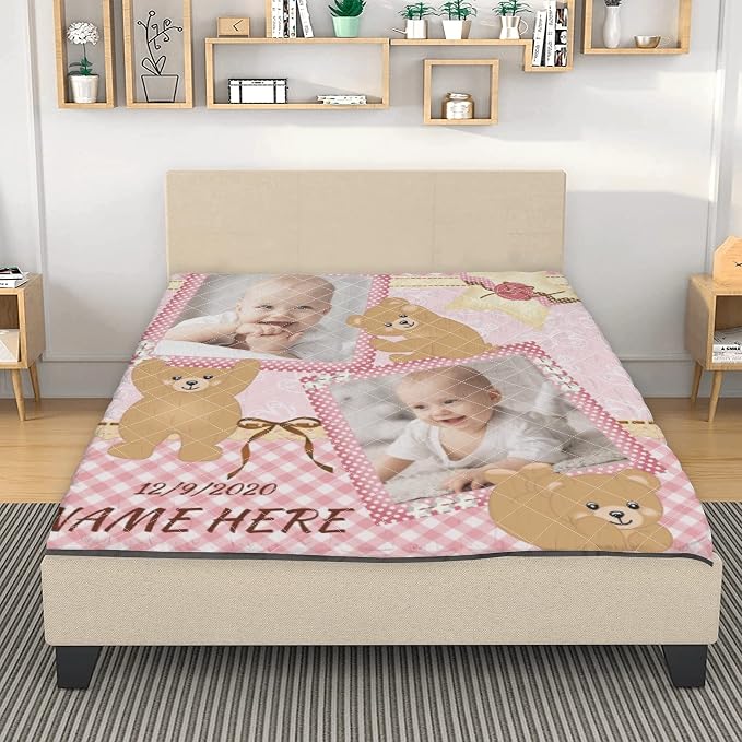 POPCUSTOMS Custom Quilt Bed Throw - Image 3