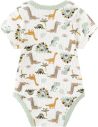 Kiddiezoom Newborn Baby Unisex Cotton One-Piece Bodysuits Baby Gift 5-Pack Baby - Image 7