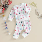 Hnyenmcko Newborn Baby Girl Clothes Waffle Long Sleeve Floral Sweatshirt Shirt - Image 2