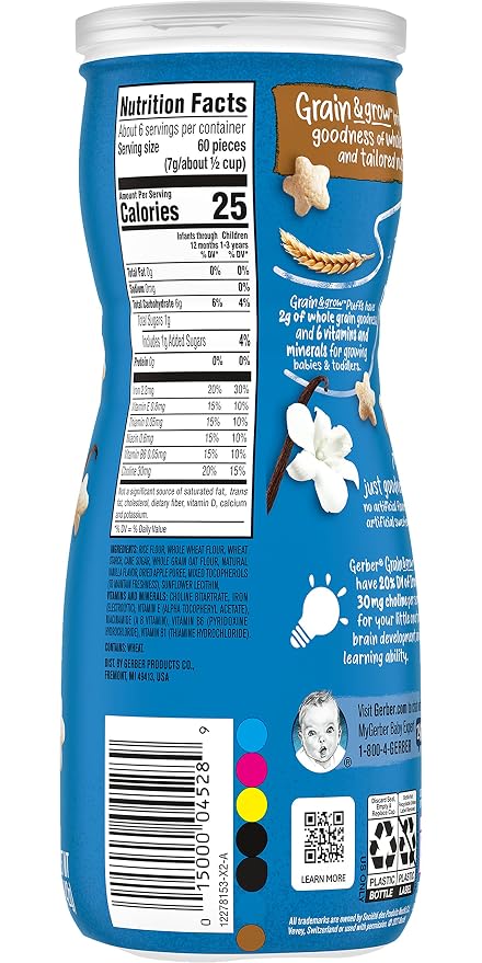 Gerber Baby Snacks Puffs - Image 3
