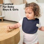 8-Pack Organic Baby Bibs for Girls, Boys - Image 6