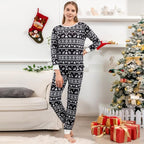 Schbbbta Family Matching Pajamas Holiday Sleepwear Long Sleeve Pjs Sets - Image 5