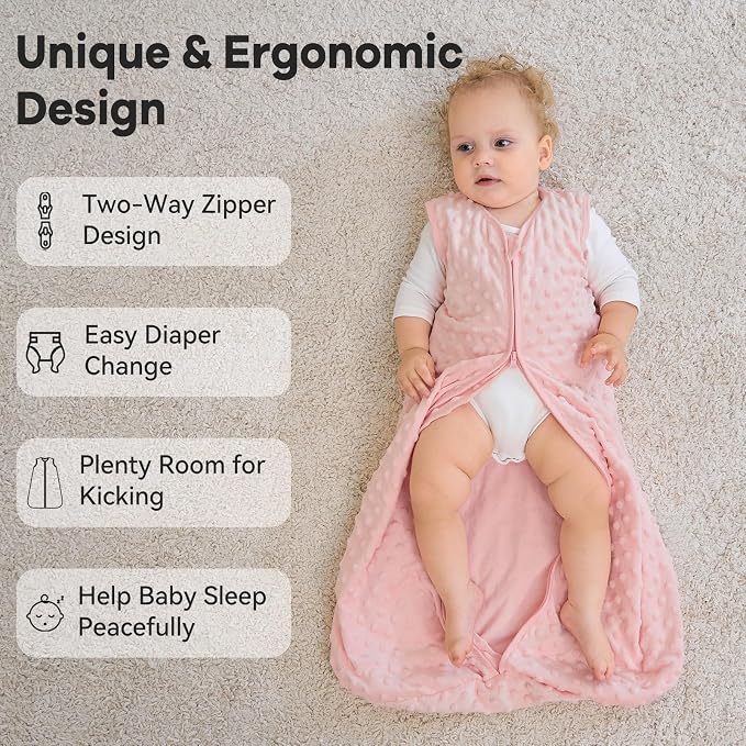 Fleece Baby Sleep Sack 6-12 Months - Image 4