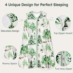 Baby Sleep Sack 0-6 Months 100% Cotton Lightweight 0.5 TOG Wearable Blanket - Image 3