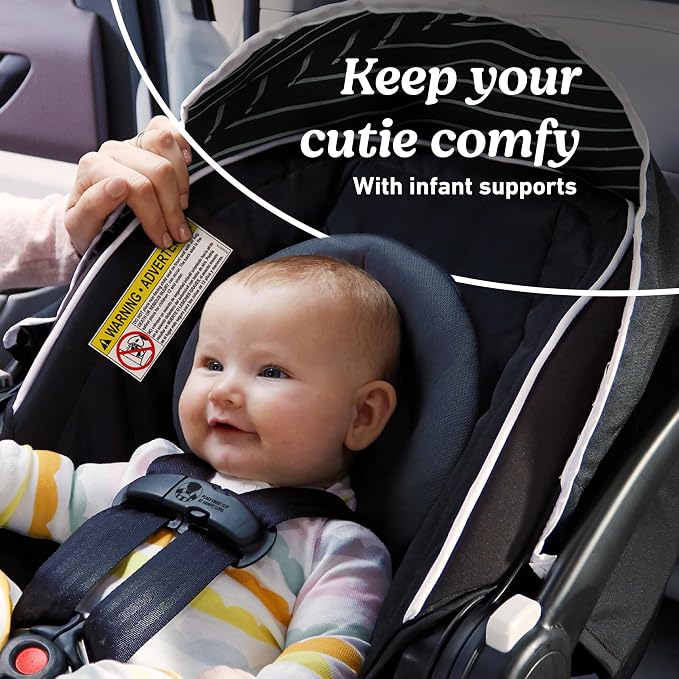 Graco SnugRide Lite LX Infant Car Seat, Lightweight Rear-Facing Seat - Image 5