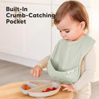 3-Pack Waterproof Baby Bibs for Eating - Image 5