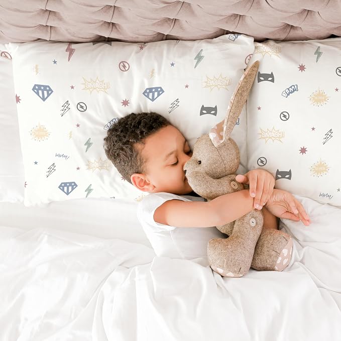 Makemake Organics Organic Toddler Pillowcase GOTS Certified Organic Cotton - Image 3