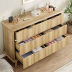 QUW Fluted Dresser for Bedroom - Image 7