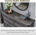 T4TREAM Farmhouse 6 Drawers Dresser - Image 5