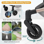Lightweight Baby Travel Stroller – Compact & Airplane-Friendly Design, One-Hand - Image 2