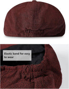 A&J DESIGN Baby Boys Newsboy Caps Kids Vintage Driver Beret Hat - Image 5