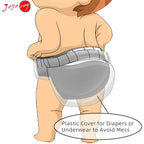 Joyo roy 6Pcs Waterproof Cloth Diaper Cover Reusable Plastic Training Pants - Image 6
