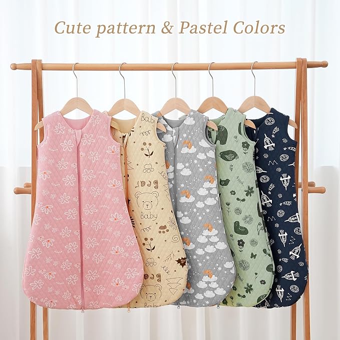 Looxii Baby Sleep Sack 6-12 Months 2.5 TOG Baby Wearable Blanket, Cotton - Image 7