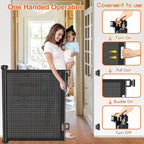Upgrade 180 inch Retractable Baby Gates, EZIGO Extra Wide Baby Gate - Image 5