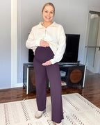 G4Free BareFeel Maternity Dress Yoga Pants Over The Belly Stretchy Work Slack - Image 4