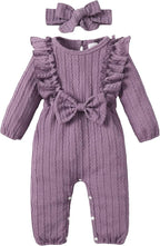 Happy Town Baby Girl Romper Infant Fall Winter Clothes Ruffle Sweater Long by HappyTown