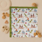 Organic Cotton Muslin Baby Blanket - Image 2