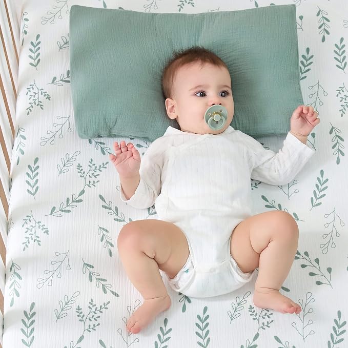 JELLYMONI 4 Pack Muslin Toddler Pillowcase - Image 6