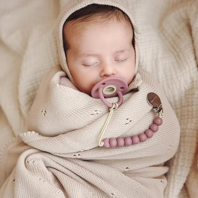 Organic Pointelle Receiving Swaddle Blanket - Image 7