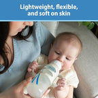 Dr. Brown's Narrow Baby Bottle Handles, 100% Silicone, Easy Grip Removable - Image 6