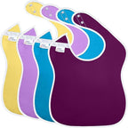 Large Waterproof Bibs Pastel Collection by ToppyToddlerUSA