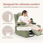 MAMAZING Oversized Rocking Chair Nursery - Image 4