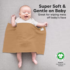Organic Burp Cloths Baby Boy, Girl - Image 3