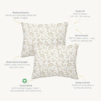 Makemake Organics Organic Toddler Pillowcase GOTS Certified Organic Cotton - Image 5