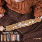 Personalized Bohemian Pacifier Clip Embroidered - Image 2