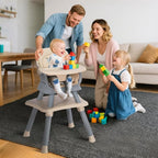Baby High Chair, 8 in 1 Convertible Highchairs - Image 6