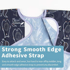 Long Sleeve Bibs For Babies 6-24 Months Full Coverage Shirt Bib for Baby Boys - Image 4
