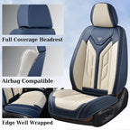 Coverado Car Seat Covers Full Set, Leather Seat Covers - Image 4
