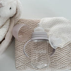 noüka Transitional Baby Bottle/Sippy Cup | Non Spill | Easy Grip Double Handles - Image 4