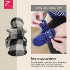 Zutano Organic Baby Booties Newborn Infant, Lost Baby Socks Solution, 18-24 - Image 3