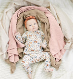 Konssy 3 Pack Muslin Swaddle Blankets - Image 2