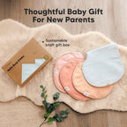 KeaBabies 4-Pack Baby Burp Cloths Baby Girl, Boy - Image 9