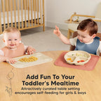 KeaBabies 2-Pack Silicone Placemats - Image 6