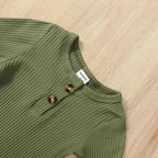 Twopumpkin Newborn Baby Boy Knit Jumpsuit Sweater Romper Newborn Coming Home - Image 3